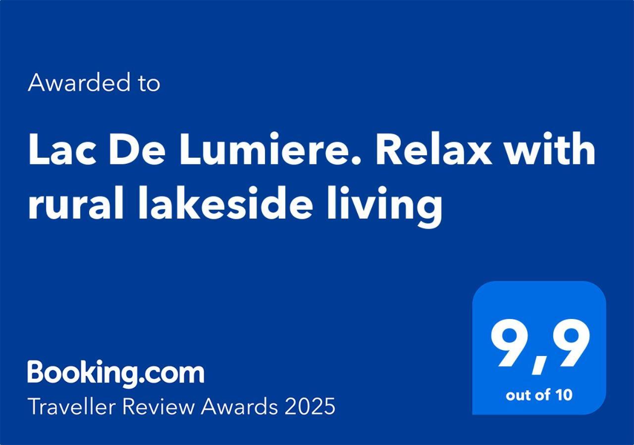 Lac De Lumiere. Relax With Rural Lakeside Living Herry Exterior photo